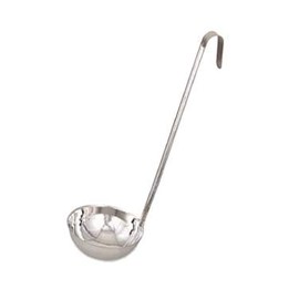 Browne Foodservice Optima Stainless Steel One-Pie Ladle, 2 Ounce