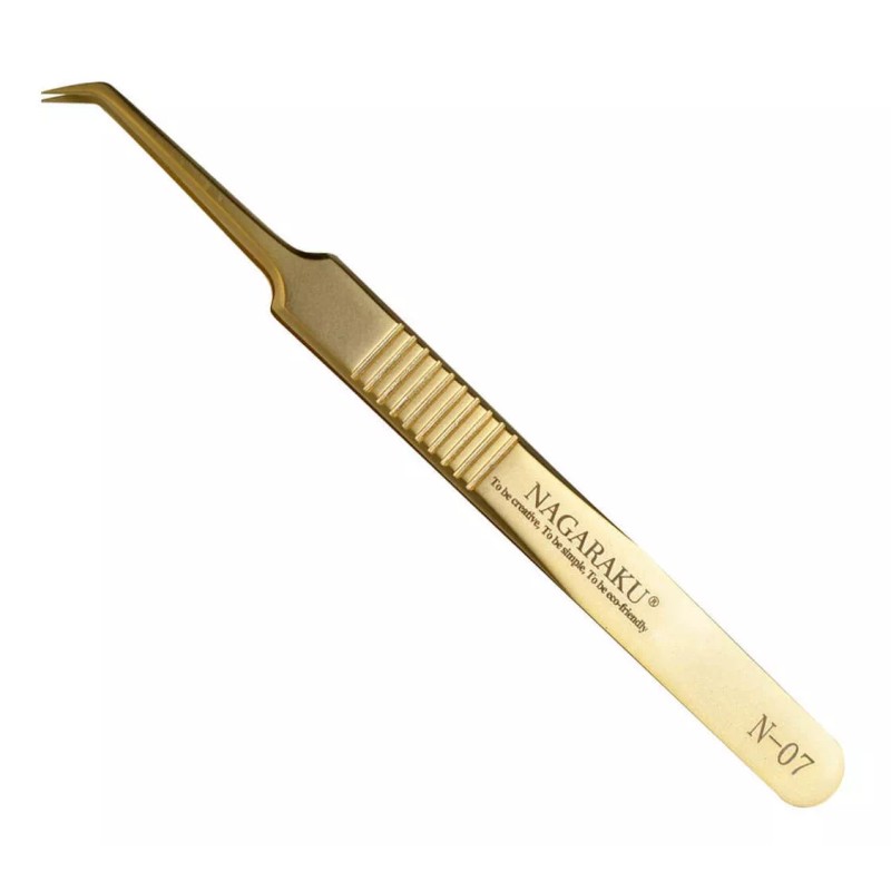 Nagaraku `Pinza L Nagaraku N-07 para pestañas de volumen