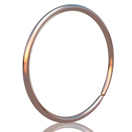 Smooth Tiny Helix Hoop - Handmade 14k Rose Gold Cartilage Earring - Hypoallergenic Thin 20 Guage Gold Piercing Hoop - Gold Ear Hoop - Earrings for Women