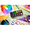Faber-Castell FABER-CASTELL 125017 - Wasserfarbkasten 12 Farben, inkl. Pinsel, Malkasten