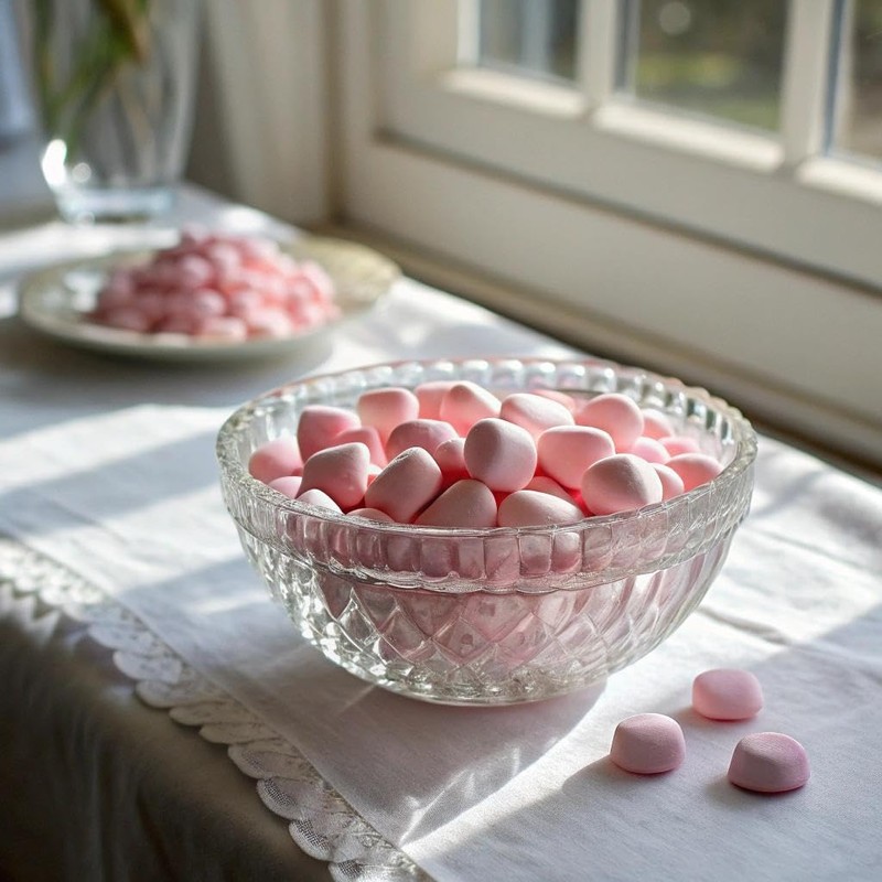 Party Sweets Pink Buttermints, 2.5 Pound, Appx. 350 pieces from