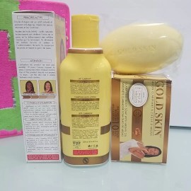 Secret Gold skin clarifying body lotion with snail slime 250ml + Soap