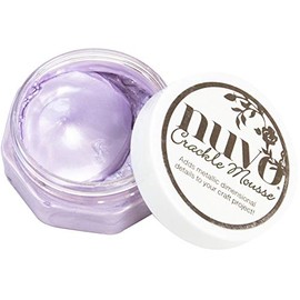 Nuvo 1393N Crackle Mouse Misty MAUV, One Size