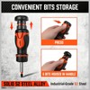 Multi 8-in-1 Magnetic Adjustable Ratchet Screwdriver Set: Mini Short Screwdrivers