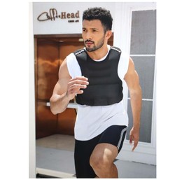 Adjustable Weighted Vest for Women and Men, DecRose 6-10lb/12-18lb Rucking Vest with 6 Ironsand Weights, Body Weight Vest for Home Workouts, Running, Walking and Strength Training