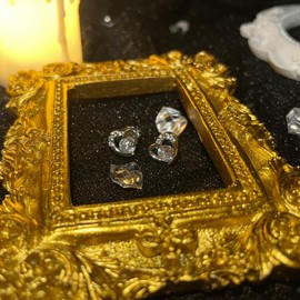 Ysingst Rhinestone Stud Earrings, Shinging Push Back Earrings for Women Girls Friend Bridal Gift Birthday Wedding Engagement Party Christmas Valentines, Silver (YSE0006)