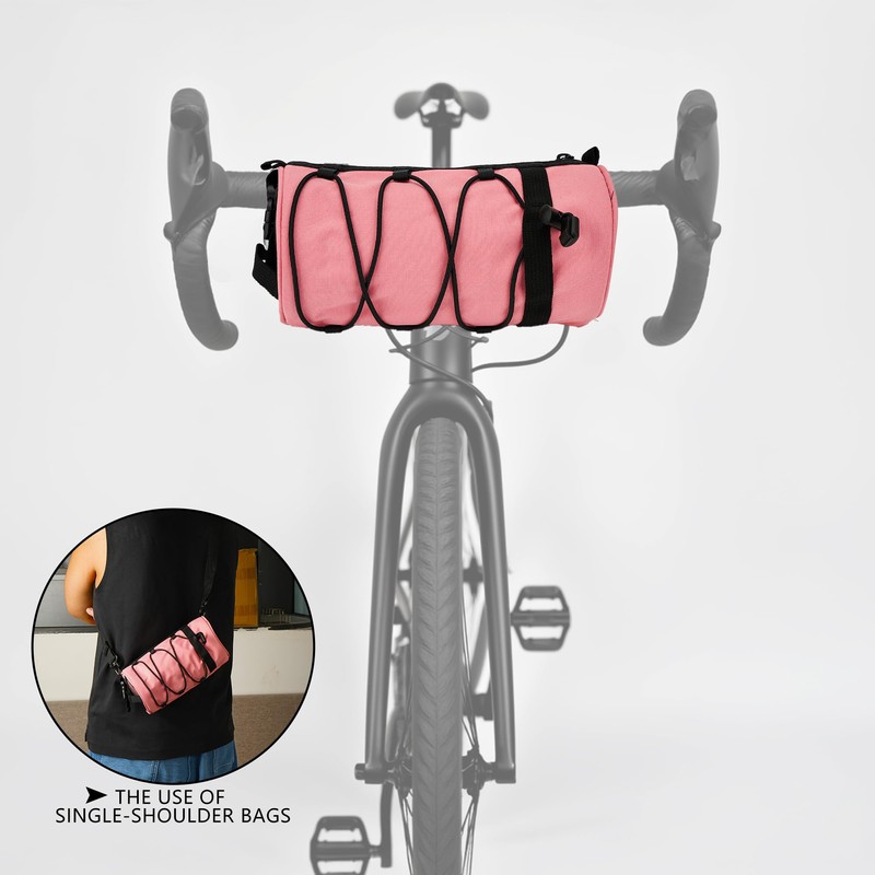 RidingRush Bicycle Handlebar Bag for Adults – Waterproof Bike Front