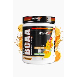 NOWUP NUTRITION BCAA 360 Gr – Kas Onarımı, Hızlı Toparlanma ve Performans İçin BCAA Tozu – Narenciye Aromalı - 60 Servis