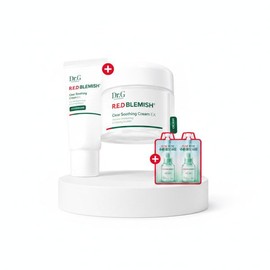 Dr.G Red Blemish Clear Soothing Cream EX 70ml Special (+30ml+Serum 10ml2ea) 112174 / 닥터지 레드블레미쉬 클리어 수딩크림 EX 70ml기획 (+30ml+세럼10ml2ea) 112174