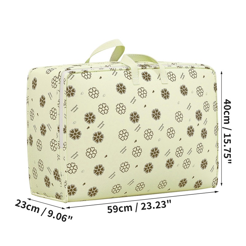 CAPASTEC Storage Bag with Zip, for Clothes, Bedding, Blanket, Clothing