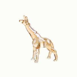 Arikyrist Crystal Gold Giraffe Collectible Figurines, Birthday Christmas Cute Giraffe Gifts for Women Children Crystal Decor for Home Office