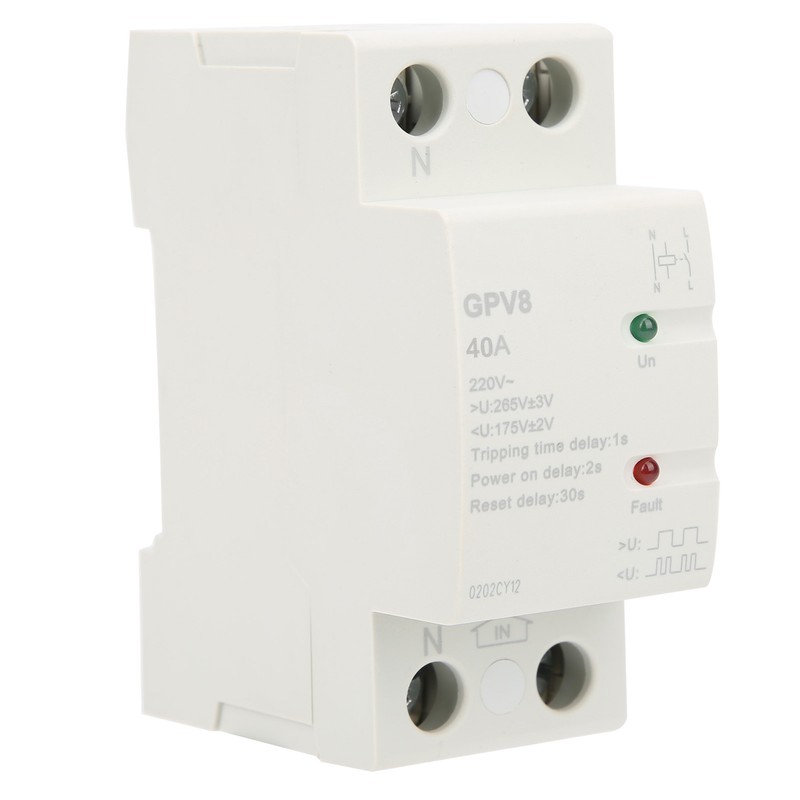 Voltage Protector GPV82pD Surge Protective Device Automatic Reset with LED