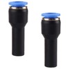Pneumatic Reduction Plug Nipple to IQS Hose Connection Set of
