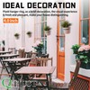QTJUST 4in 20Pack Wall Flower Pot Holder Ring Plant Hanger,