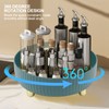 Rotating Spice Rack, 360 Degree Turntable Fridge Organiser Made of