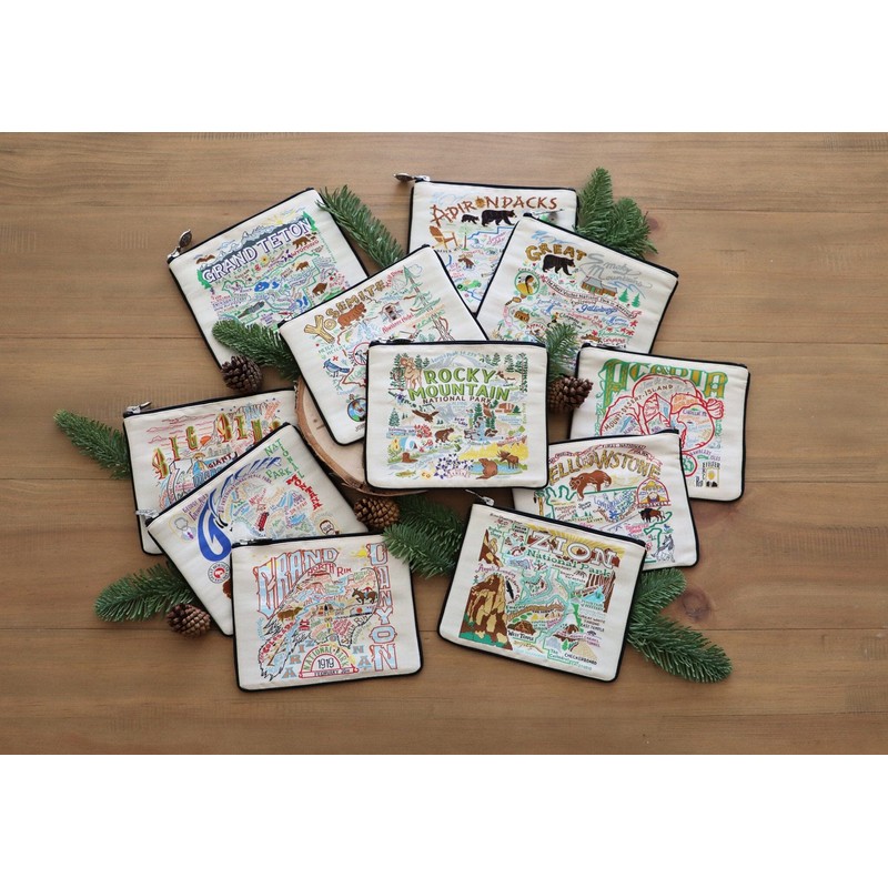 catstudio Glacier Zip Pouch - Natural | 5" x 7"