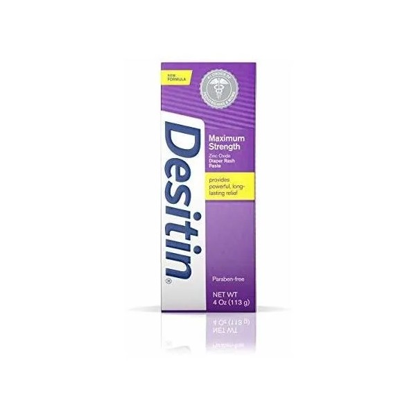 Desitin Maximum Strength Bebé Dermatitis Del Pañal Crema Con