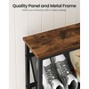 CHOEZON Shoe Rack, 4-Tier Slanted Shoe Storage Shelf, Narrow Shoe