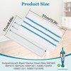 6Pack Steam Mop Pads Replacement for Black+Decker Steam Mop SM1600,