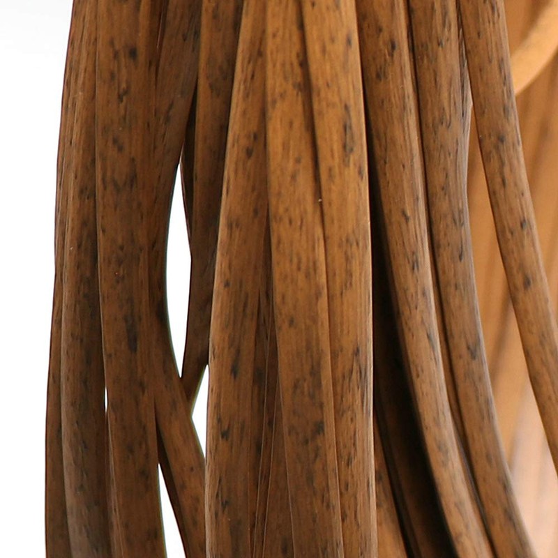 MBLUE 500g PE Rattan Flat Synthetic Rattan Fabric Plastic Knitted
