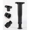 Bed Frame Support Legs 4 Pcs, Adjustable Bed Support Legs