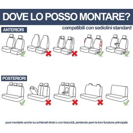 Auto Accessori Lupex Universal Seat Cover Set LS10 Grey Front and Rear Polyester Utilitaria No Suv