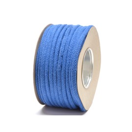 10M - Everlasto 10mm Coloured Cotton Magicians Rope - Available in 31 Colours (Oxford Blue)