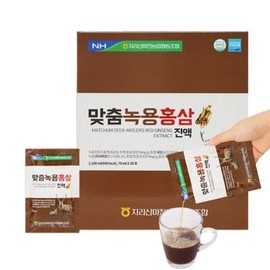 Okkane 농협 녹용홍삼 진액 70ml 30포 국내산홍삼 러시아산녹용 수험생 어르신 활력 기력보충 Nonghyup Red Ginseng Deer Antler Extract 70ml 30 Packs Domestic Red Ginseng Russian Deer Antler Energy Supplement for Students and Seniors