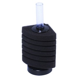 AQUANEAT Aquarium Bio Corner Sponge Filter, for Breeding Shrimp Nano Fish Tank, up to 15Gal