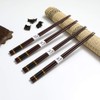 HuaLan Japanese Natural Wood Chopstick Set Reusable Classic Style Chopsticks