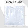 100 Pcs Disposable Foot Tub Liner Portable Bath Bags Plastic