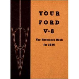1936 Ford V-8 V8 Owners Manual User Guide Reference Instruction Operator Book