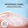 TALOMON Transparent PVC & PU Clear Travel Toiletry Bag -