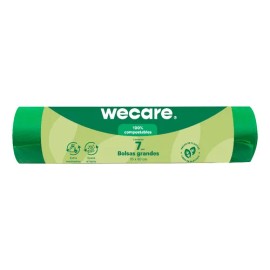 Bolsa P Basura Biodegradables We Care -70x90 Cm- 28 Piezas