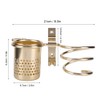 Space Aluminum Wall Mounted Hair Dryer Holder Spiral Hair Care
