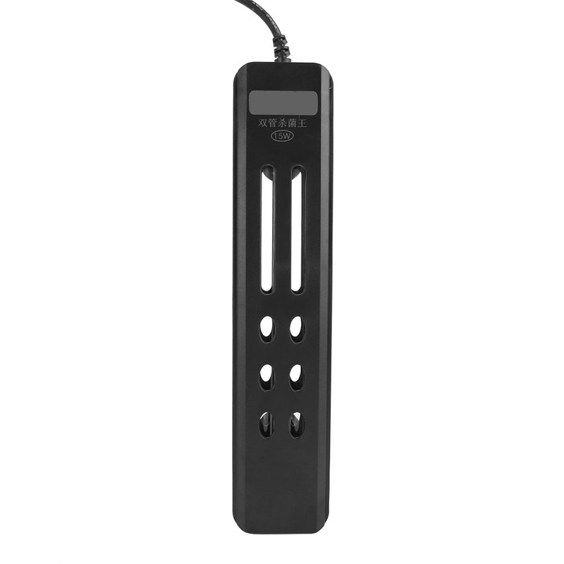 15W Aquarium Germicidal Light Coral Tank Sterilizing Lamp Submersible Bactericidal