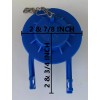 NUFLUSH Flexible Silicone Flapper fits all Two inch Flush Holes