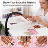 Rolybag Practice Hand for Acrylic Nails, Flexible Nail Practice Hands,