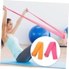 KOMBIUDA 2pcs Yoga Stretch Strap 1.8m Nonelastic Pilates Band for