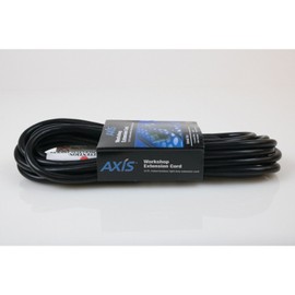 Axis 45506 1 Outlet Workshop Grounded Extension Cord, 15 Feet