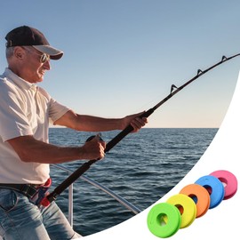 Foam Line Winders, Winding Board Fishing Equipment, Fishing Foam Spools, Pack of 100 Fishing Line Spools, Suitable for Fishing on Boats, Lakes, Rivers, Reservoirs and Ponds, Diameter 4.5 cm