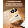 Gaiatop Fabric Shaver Rechargeable, Electric Lint Remover Shaver with LED