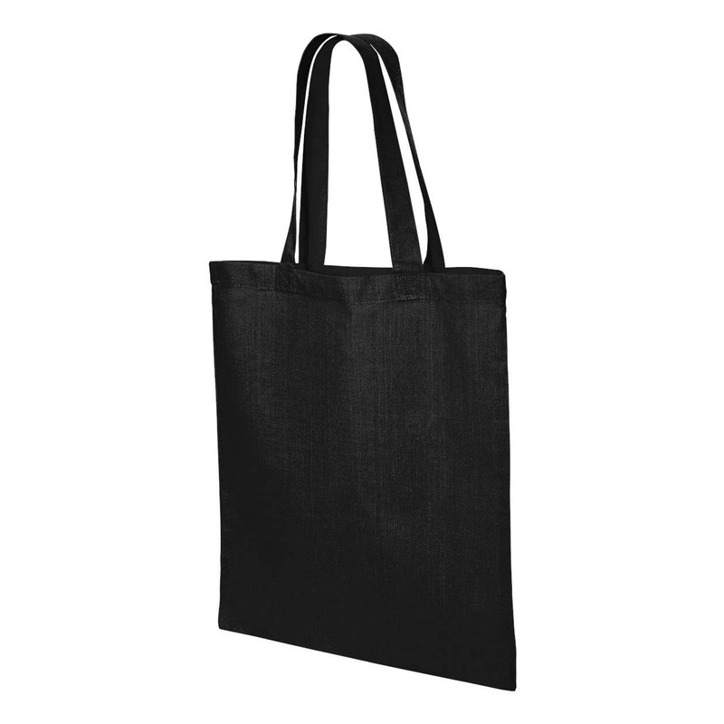 Q-TEES QTB Large Blank Heavy Duty Reusable Canvas Tote Shopping