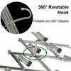 YCCLDIPL Darkroom 120 135 4x5'' Film Stainless Steel Hangers Collapsible