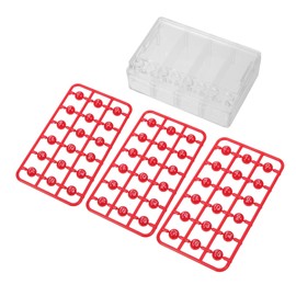 Generic 2sets Manual Lottery Machine with Random Generator Portable Bingo Game Prop for Parties and Events Fun and Creative Ages