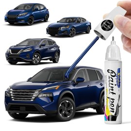 XTryfun (RAY Deep Blue Pearl Car Touch Up Paint Compatible with Nissan, DIY Car Paint Scratch Repair, Automotive Paints, Quick & Easy Fix Scratch Repair for Rogue/Sentra/Altima/Frontier/Pathfinder