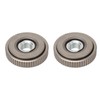 2Pcs Angle Grinder Flange Nut Self Locking M14 50mm Alloy