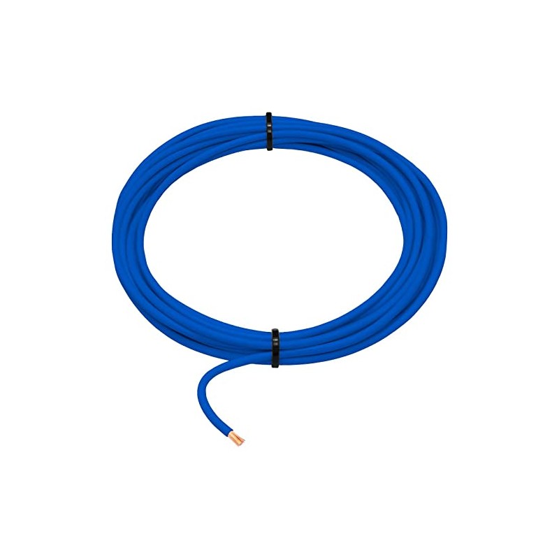 5 m FLRY vehicle cable, blue, 2.5 mm², round cable,