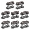 sourcing map 8Pcs Chain Master Connector Link Roller, 1/2" Pitch