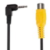 Rosebe RCA (Yellow/Video) 0.1 inch (2.5 mm) 4 Pole L